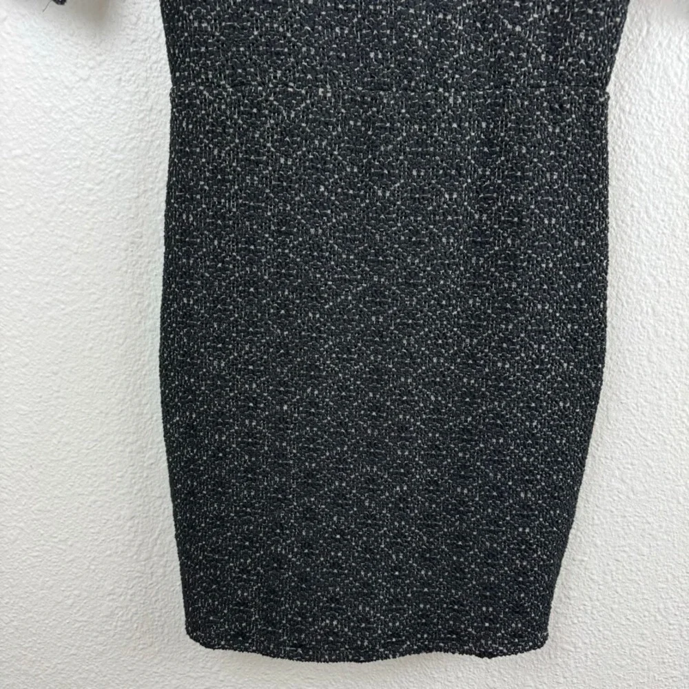 Free‎ People Dress Medium Black Lady Pucker Scoop Back BodyCon Mini Dress M